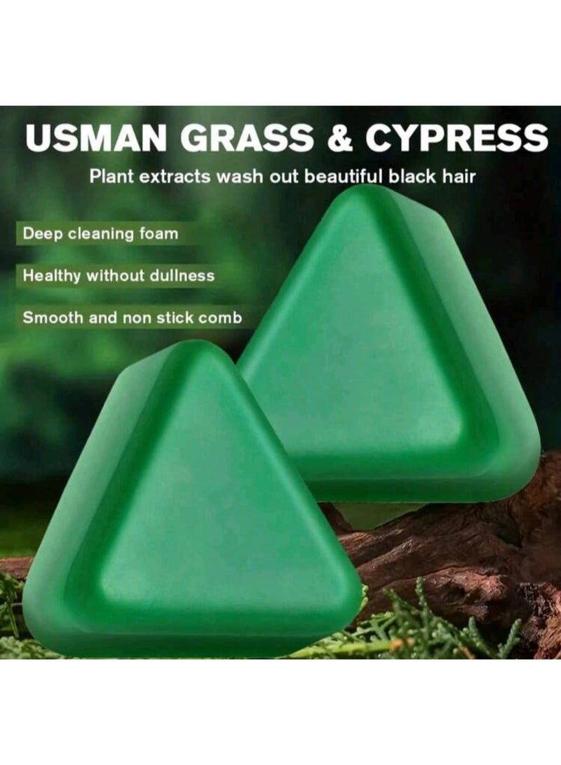 طبيعة صابون شامبو عشبي برائحة أوراق السرو عثمان، 120 غرام - Image 5